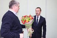Юрий Матузов поздравил с юбилейным Днем рождения военного комиссара Игоря Золотарева