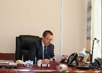 Глава района Юрий Матузов провел совещание с главами поселений в режиме видео- конференц-связи